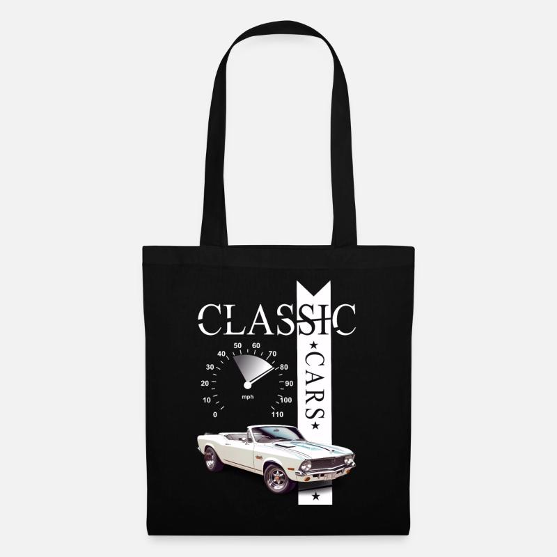 Classic Car - Stoffbeutel - Schwarz