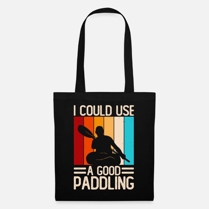 Humor Paddle Paddleboard für Amateure - Stoffbeutel - Schwarz