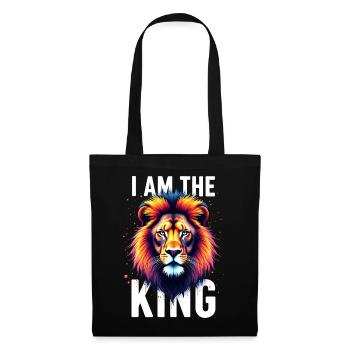 I am the King Lion - Tote Bag - black - Front