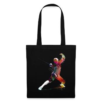 Fencing sport art #fencing #sport - Tote Bag - black - Front