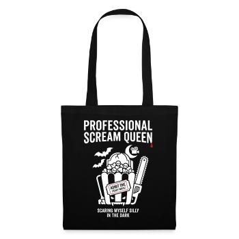 Scream Queen Halloween Chaos - Stoffbeutel - Schwarz - Vorne