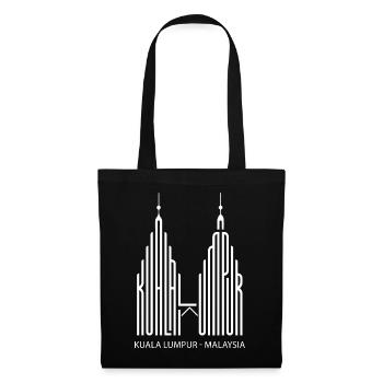 Kuala Lumpur, Malaysia Tour Tourists Malaysians - Tote Bag - black - Front