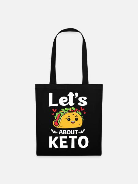 Keto - Stoffbeutel - Schwarz