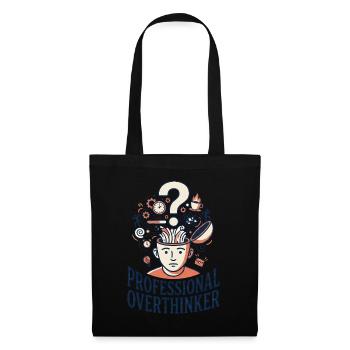 Professional Overthinker - Tote Bag - black - Front