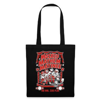 Masked Mayhem Wrestling Chaos - Tote Bag - black - Front