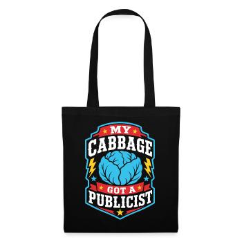 My Cabbage Core Publicist - Stoffbeutel - Schwarz - Vorne