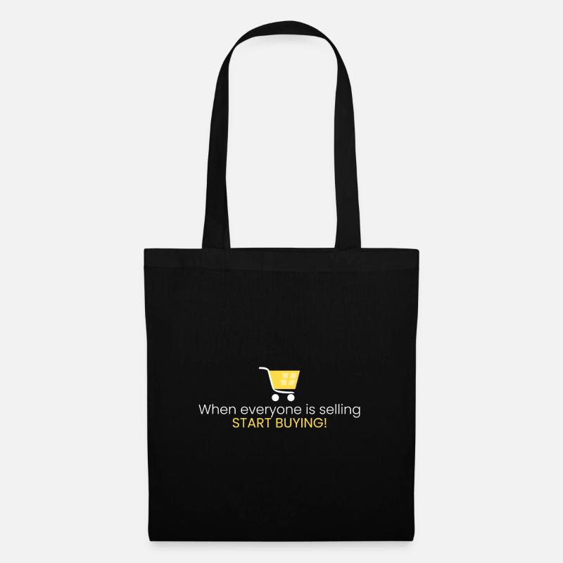 When everyone sells... - Tote Bag - black