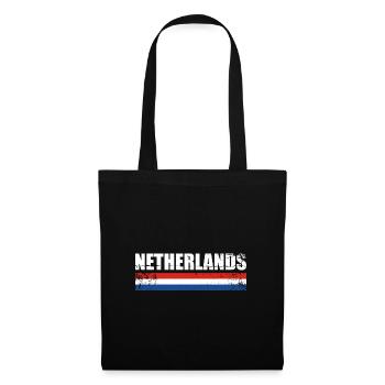 Netherlands Vintage Dutch Flag Netherlands - Tote Bag - black - Front