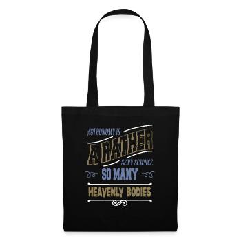 Christmas Funny Quote Sayings Planets Present Idea - Tote Bag - black - Front