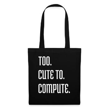 statement hacking coding hacking code - Tote Bag - black - Front