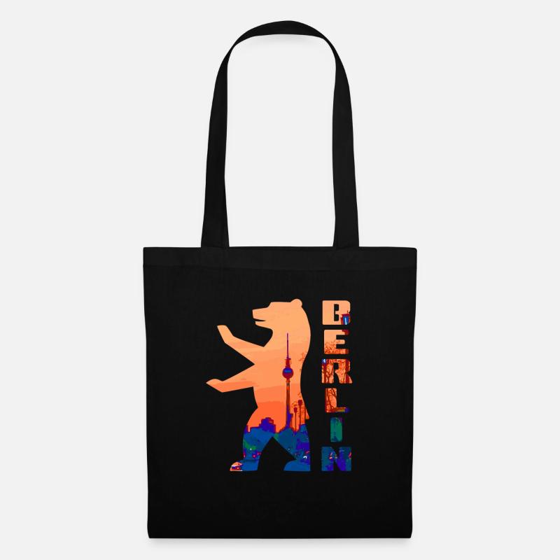 Berlin Bear - Tote Bag - black