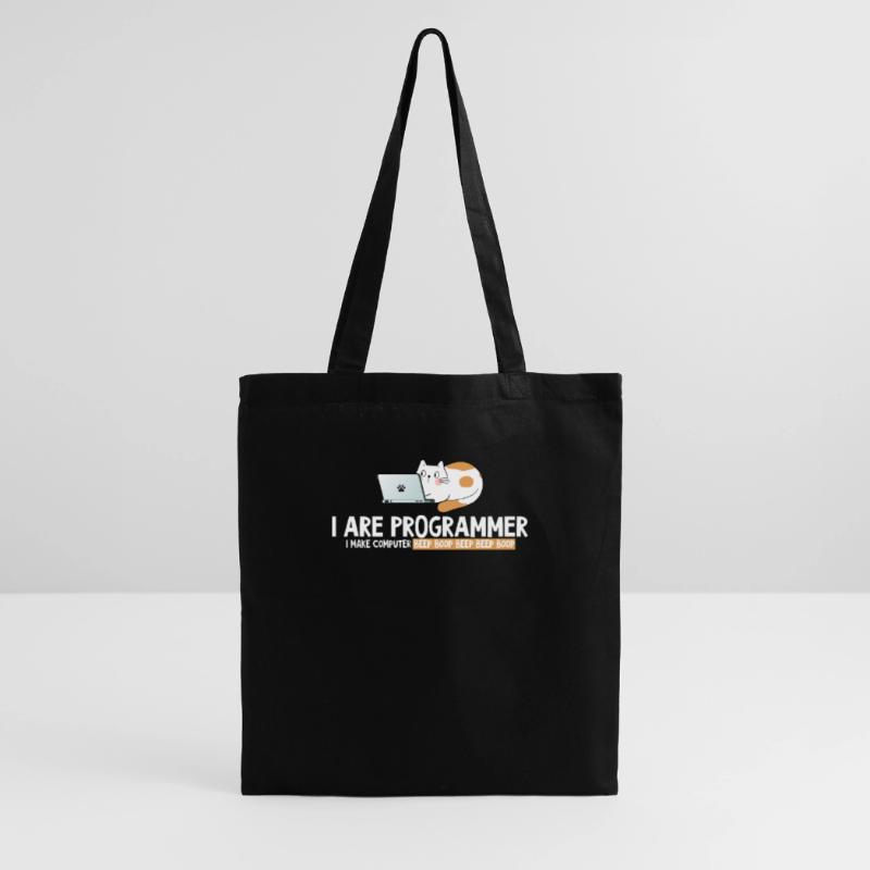 I program cat programmer Tote Bag
