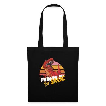Finally 1st Grade, First Grader - Tote Bag - black - Front