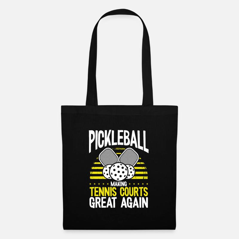 Pickleballschläger Pickleball - Stoffbeutel - Schwarz