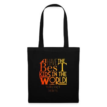 Yes, my kids bought it for me. - Tote Bag - black - Front