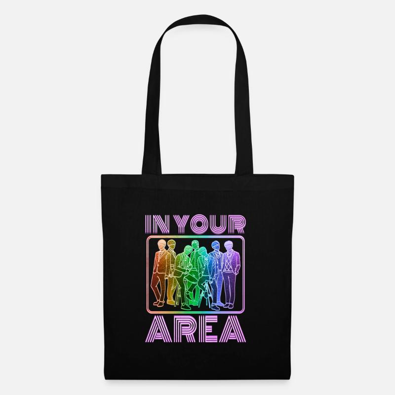 KPop Area Group KPop KDrama Fan Geschenkidee - Stoffbeutel - Schwarz