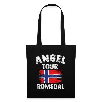 ROMSDAL - Angel Tour Norvège Personnalisable - Sac en tissu - noir - Devant
