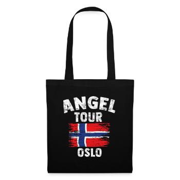 OSLO - Angel Tour Norvège Personnalisable - Sac en tissu - noir - Devant
