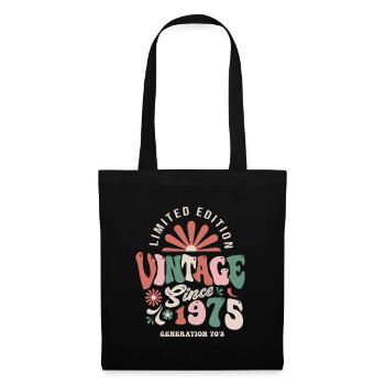 1975 Anniversary 1975 vintage - Tote Bag - black - Front