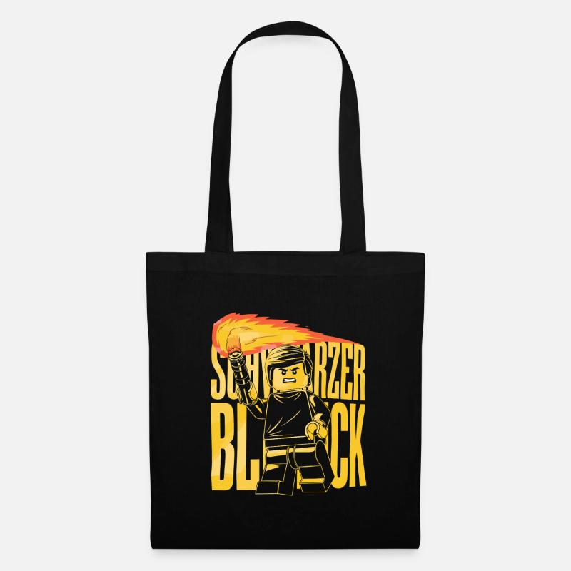 Le black bloc - Sac en tissu - noir