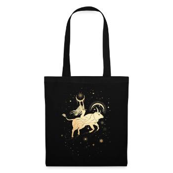 Zodiac sign Taurus - Tote Bag - black - Front