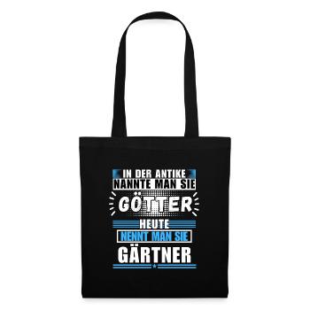 Les dieux dans l’Antiquité. Aujourd’hui Jardinier - Sac en tissu - noir - Devant