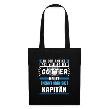 Les dieux dans l’Antiquité. Le capitaine d’aujourd’hui - Sac en tissu - noir - Devant