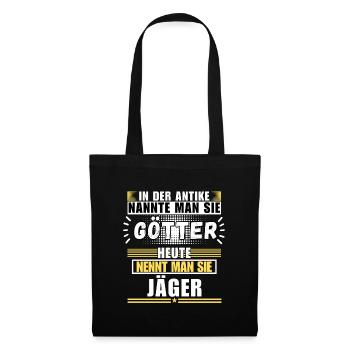 Dieux dans l'Antiquité. Aujourd'hui chasseur - Sac en tissu - noir - Devant