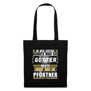Dieux dans l'Antiquité. Gardien aujourd'hui - Sac en tissu - noir - Devant