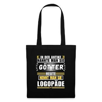 Gods in antiquity. Today speech therapist - Tote Bag - black - Front