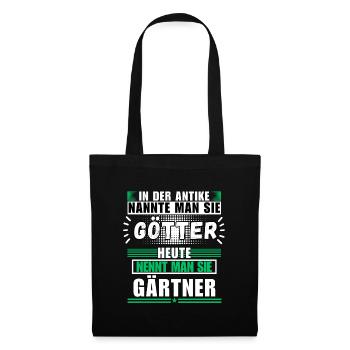 Les dieux dans l’Antiquité. Aujourd’hui Jardinier - Sac en tissu - noir - Devant