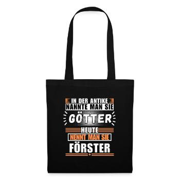 Les dieux dans l’Antiquité. Aujourd’hui forestier - Sac en tissu - noir - Devant