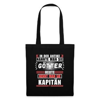 Les dieux dans l’Antiquité. Le capitaine d’aujourd’hui - Sac en tissu - noir - Devant