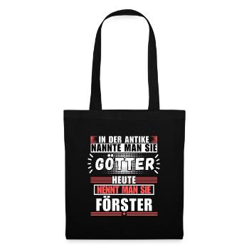 Les dieux dans l’Antiquité. Aujourd’hui forestier - Sac en tissu - noir - Devant