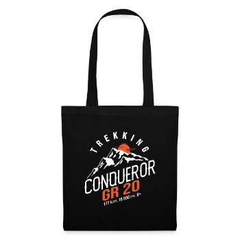 GR 20 Corsican hike gr 20 hiker hiking Corse - Tote Bag - black - Front