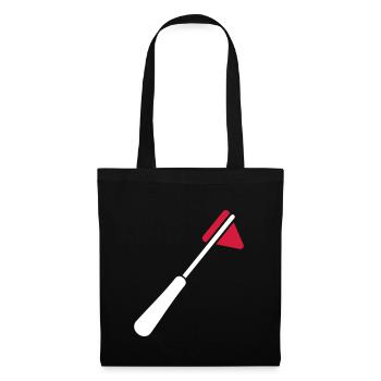 Reflex hammer knee hammer medicine gift - Tote Bag - black - Front