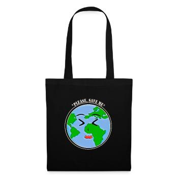 Please, save me! - Tote Bag - black - Front
