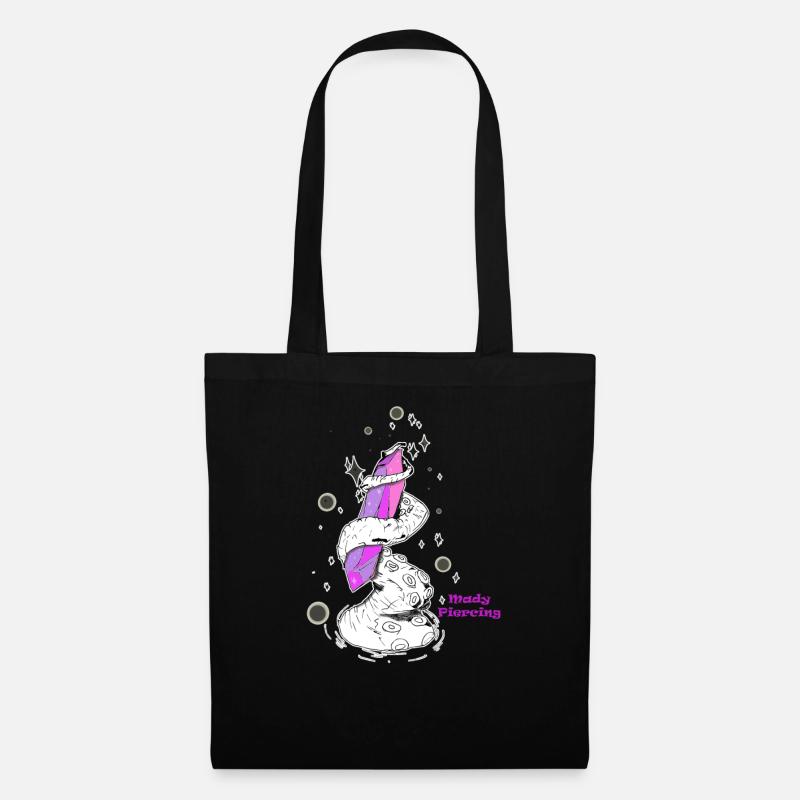 Mady Piercing Final - Tote Bag - black