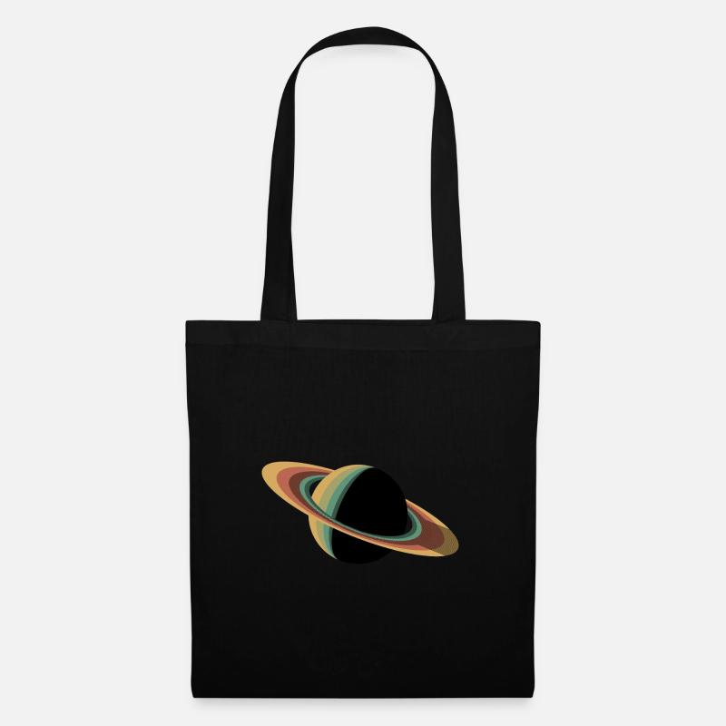 Saturn. - Stoffbeutel - Schwarz