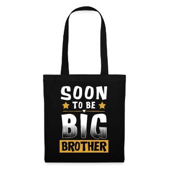 Soon To Be Big Brother - Big Brother - Tote Bag - black - Front