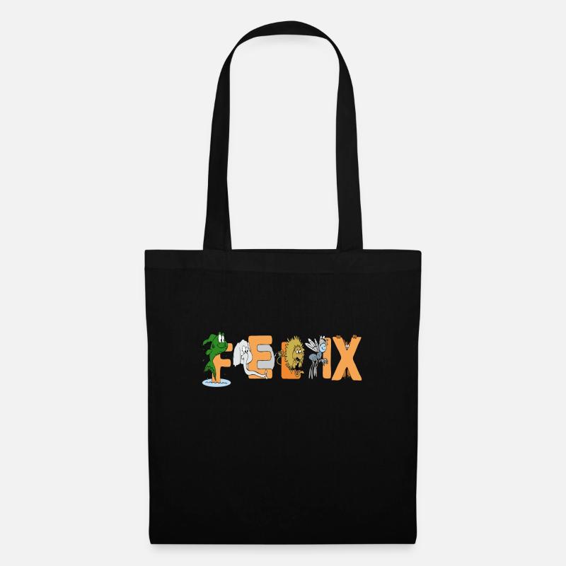Felix - Stoffbeutel - Schwarz