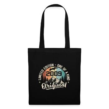 2009 Original Vintage Anniversary Gift 2009 - Tote Bag - black - Front