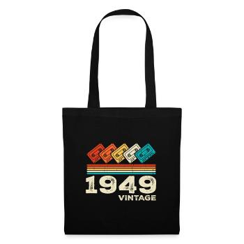 Legendary Since 1949 Vintage Retro Anniversary - Tote Bag - black - Front