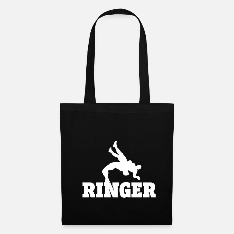 Ringen - Stoffbeutel - Schwarz