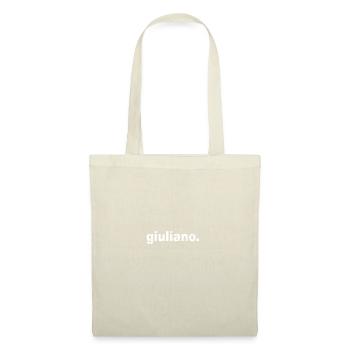 Cadeau grunge style prénom giuliano - Sac en tissu - nature - Devant