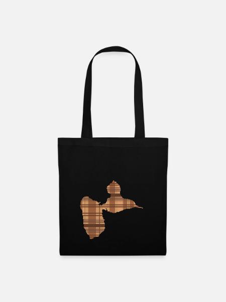 Tshirt gwada madrasse Brown - Tote Bag - black