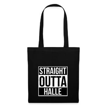 Straight Outta Salle - Sac en tissu - noir - Devant