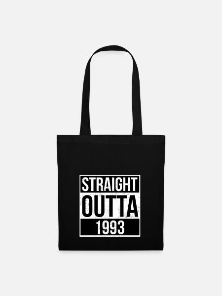 Straight outta 1993 - Tote Bag - black