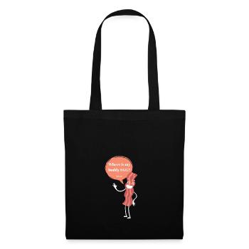 Bacon / EGG / Design / Bacon Tripes - Sac en tissu - noir - Devant
