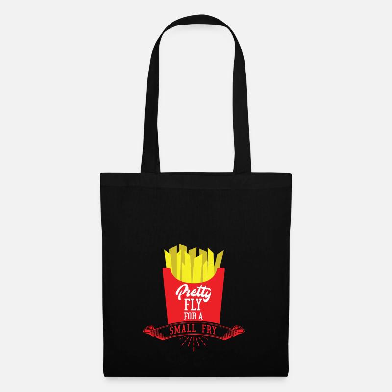 Pommes Pretty Fly - Stoffbeutel - Schwarz